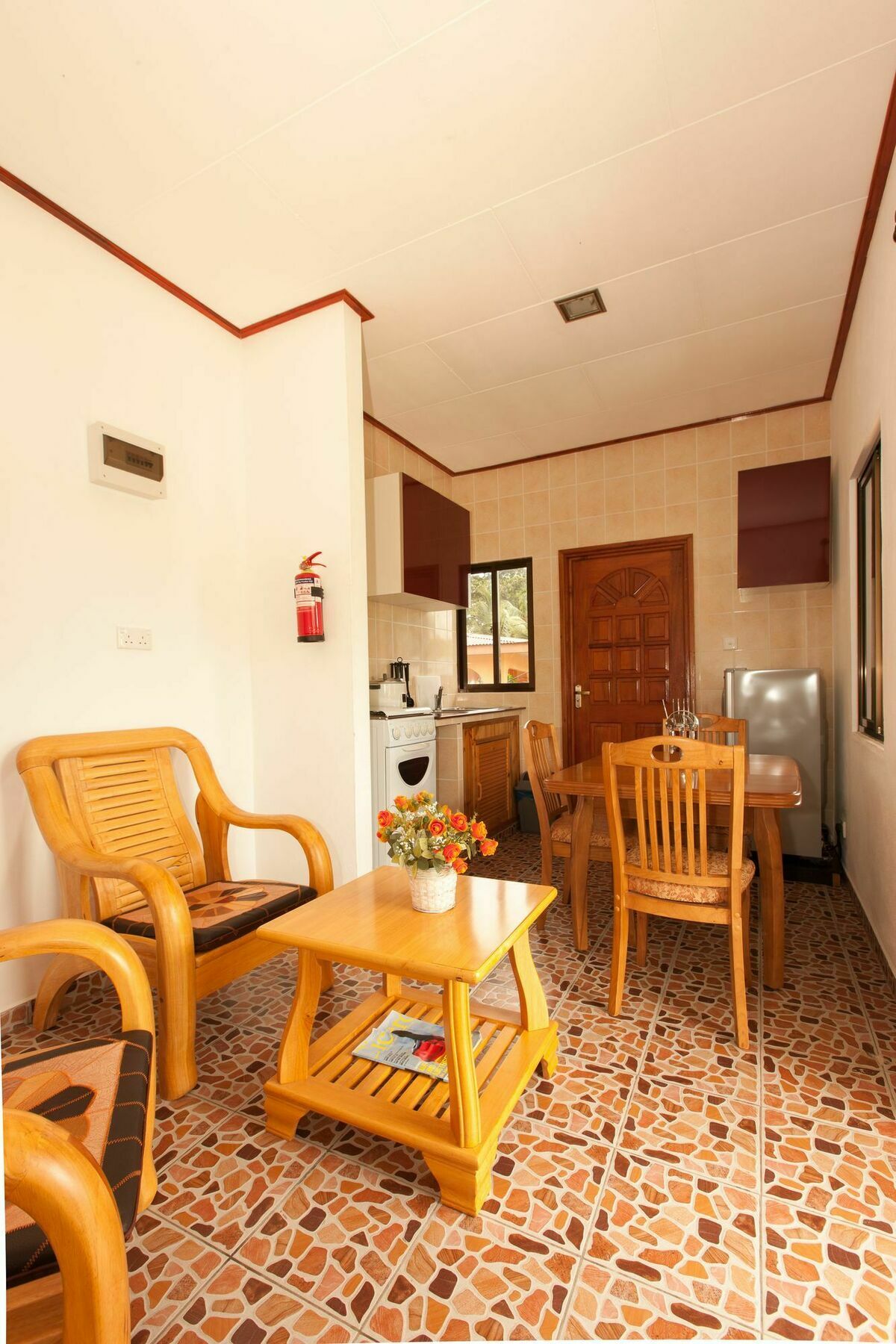 Orchid Self Catering Apartment La Digue Bagian luar foto